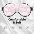 thumbnail image 5 of Uemuo Cute Rabbit Pattern Sleep Eye Mask - Light Blocking Sleep Mask Blocking Out Light Perfectly, Soft and Comfortable Night Eye Mask, Eye Blinder, 5 of 7