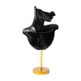 thumbnail image 2 of Elegant Necklace Earrings Bust Display Stand, Jewelry Easel Mannequin Chain Holder for Bedroom Dresser Countertop Trades Shows Women Showing Salvador soporte de exhibición del collar, 2 of 10