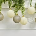 thumbnail image 6 of Cheapark 15 Pcs Flocked Velvet Christmas Balls - Soft Velour Finish, Shatterproof Plastic Ornaments for Xmas Tree Hanging Decor, 6 of 8