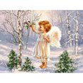 thumbnail image 1 of Taladro diamante pintura (DE2893) 5D DIY completo Ángel chica punto de cruz bordado (z785 20X30cm FLhrweasw Nuevo, 1 of 1