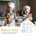 thumbnail image 4 of 9pcs Halloween Stainless Steel Cake Biscuit Cookie Cutter Mold DIY Baking Tool (Random Style), 4 of 9