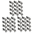 thumbnail image 4 of Masteelf 36 pcs  Toothed Hair Ponytail Holder Plastic Hair Clips Hair Comb Hair Accessories Hair Supplies Woman Decor for Women Girls (Black), 4 of 8