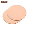 thumbnail image 3 of Pure Copper Sheet, 1 3/16" x 0.12" 9 Gauge T2 Copper Metal Round Plate for Crafts, Electrical Repairs, 2 Pack, 3 of 6