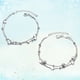 thumbnail image 2 of Pulsera de doble capa con cuentas de transferencia, cuentas redondas, estrella de cinco puntas, estilo coreano para mujer, estilo japonés y coreano, simple, combinable, fresca y única, joyería de mano, 2 of 5