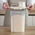 thumbnail image 6 of Airtight Food Storage Containers with Lids – Leakproof Kitchen Organizers for Grains, Rice, Flour & Dry Goods (Durable PE, Moisture-Proof), 6 of 7