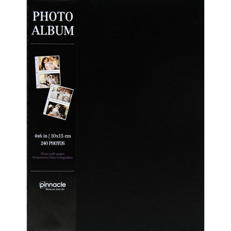 - 8 x 10 Black Photo Album - holds two 4