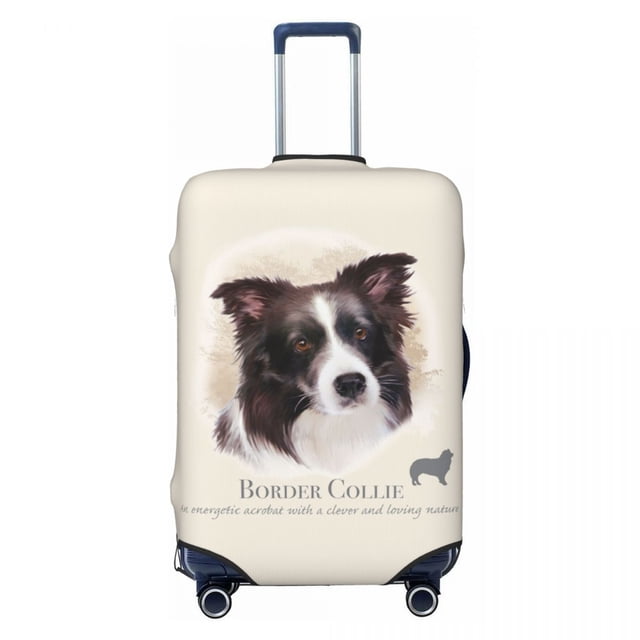 Custom Boxer Luggage Cover Elastic Pet Animal Dog Travel Suitcase Protective Covers Suit For 18-32 inch