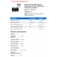 thumbnail image 2 of Ignition Coil and Spark Plug Kit 1 - Compatible with 2004 - 2006 Suzuki Forenza 2.0L 4-Cylinder 2005, 2 of 2
