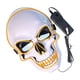thumbnail image 2 of Cubierta facial LED, 3 modos de iluminación, cubierta facial de calavera aterradora brillante para Halloween, Cosplay, fiesta navideña, luz amarilla, 2 of 14