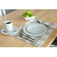 thumbnail image 4 of Mainstays Placemat Beige Plaid, 14” x 19”, 4 of 6