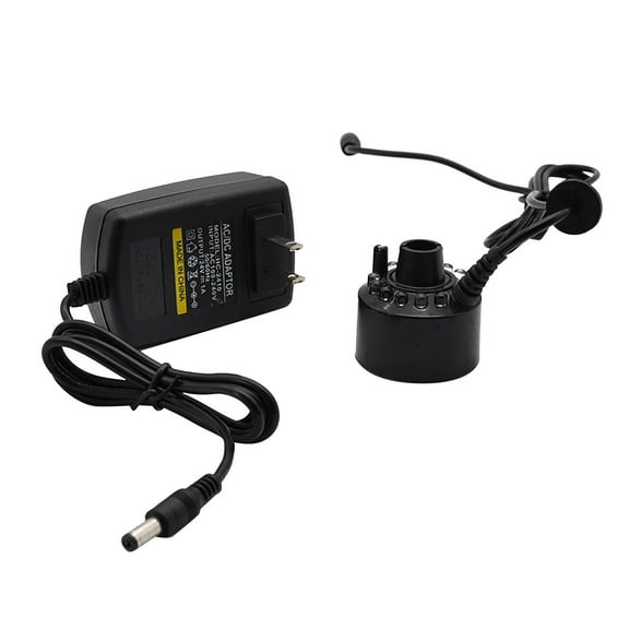 Mist Maker, 12 LED Fogger Water Fountain Pond Fog Machine Atomizer Smoke Atomizer, Indoor Fountain Foggers for Halloween