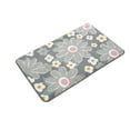 thumbnail image 2 of Bathroom Floor Mat, Microfiber Inkjet Printing Bathroom Absorbent Foot Mat, Bedroom Door Mat Non Slip Mat, Great for Bath, Shower, Bedroom, or Door Mat, 2 of 6