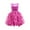 Hot Pink, variant on Mikilon Dress for Girls Sparkly Sequin Tulle Princess Birthday Party Prom Outfit Toddler Girls Sneaker Ball Gown Dress