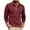 Wine, variant on Xzbqbs Men's Cotton Polo Shirts Casual Long Sleeve Button Shirts Lightweight Pullover Classic Golf Shirts Dress Shirts for Men