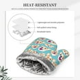 thumbnail image 4 of Disketp Cute Corgi Head Oven Mitts and Potholders BBQ Gloves-Oven Mitts and Pot Holders with Recycled Infill Silicone Non-Slip Cooking Gloves for Cooking Baking Grilling, 4 of 8