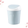 thumbnail image 1 of HEALEEP Bac de Recyclage 1 Pce avec Couvercle Bleu Ciel en Plastique pour Bureau, Usage Domestique, Rangement, 1 of 8
