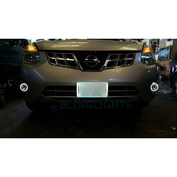 For 2011 2012 2013 Nissan Rogue Halo Fog Lamps Driving Lights