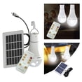 thumbnail image 4 of Lámpara de energía solar Luces de bombilla LED portátiles Panel de energía solar Iluminación LED para tienda de campaña Pesca Luces de emerge 7W Baoblaze luz interior, 4 of 7