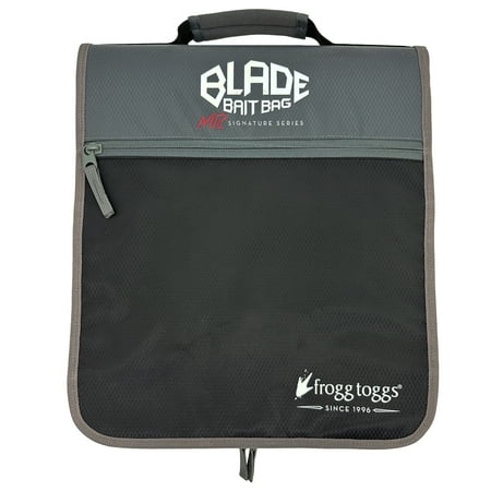 Frogg Toggs Blade Bait Bag | Black and Gray | One Size