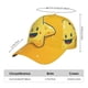 thumbnail image 2 of Fotbe Happy Cartoon Star Gorro Clásico de Béisbol, Gorra Ajustable con Broche Snapback, Gorro de Exterior de Algodón Suave, 2 of 6
