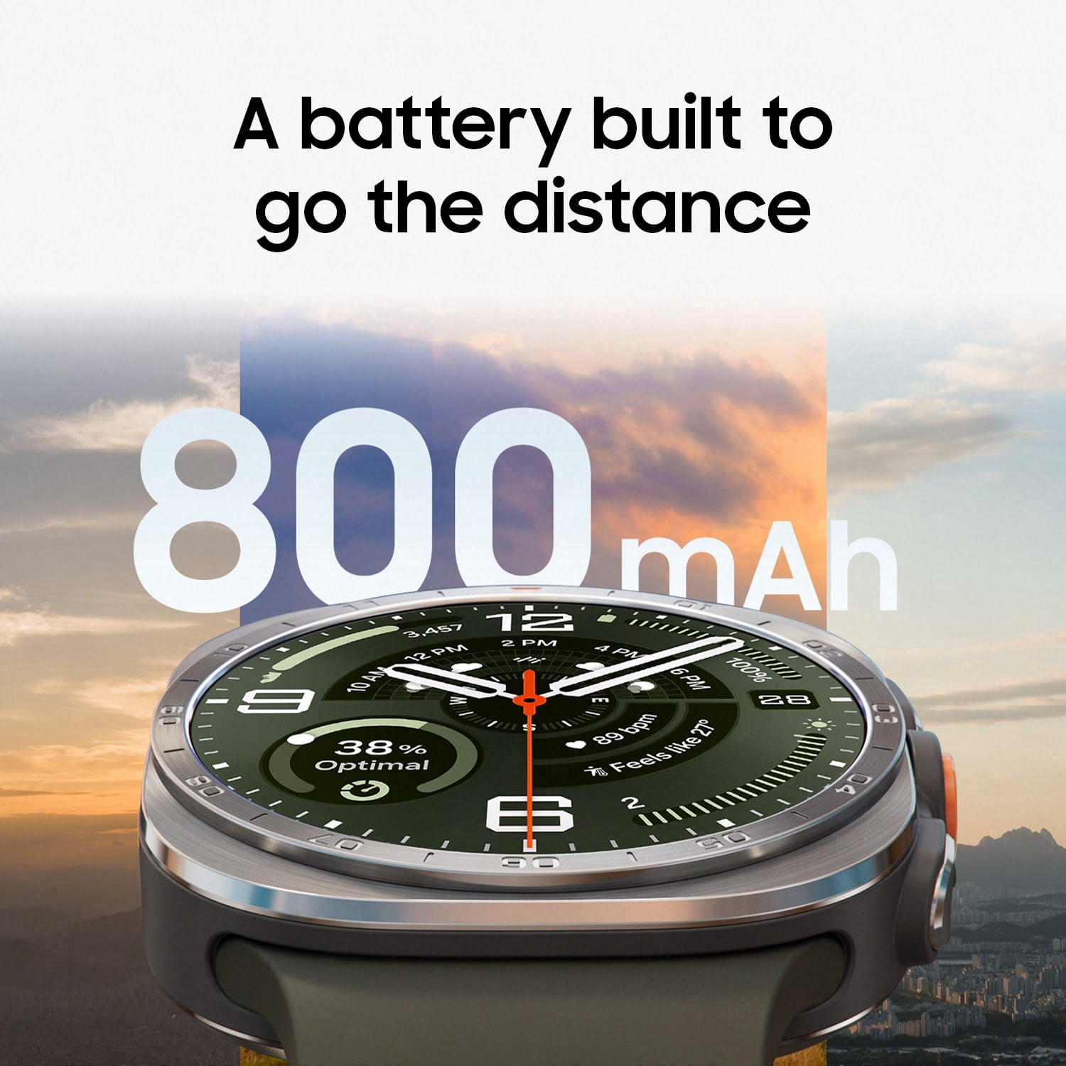 Samsung Galaxy Watch Ultra2 Cellular 47mm Smart Watch, Titanium Silver