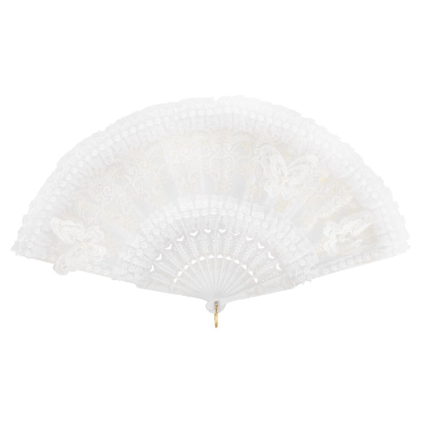 Vintage Fan Fan Mujeres Mano Fan de mano Decoración de la boda del ventilador de la mano del ventilador
