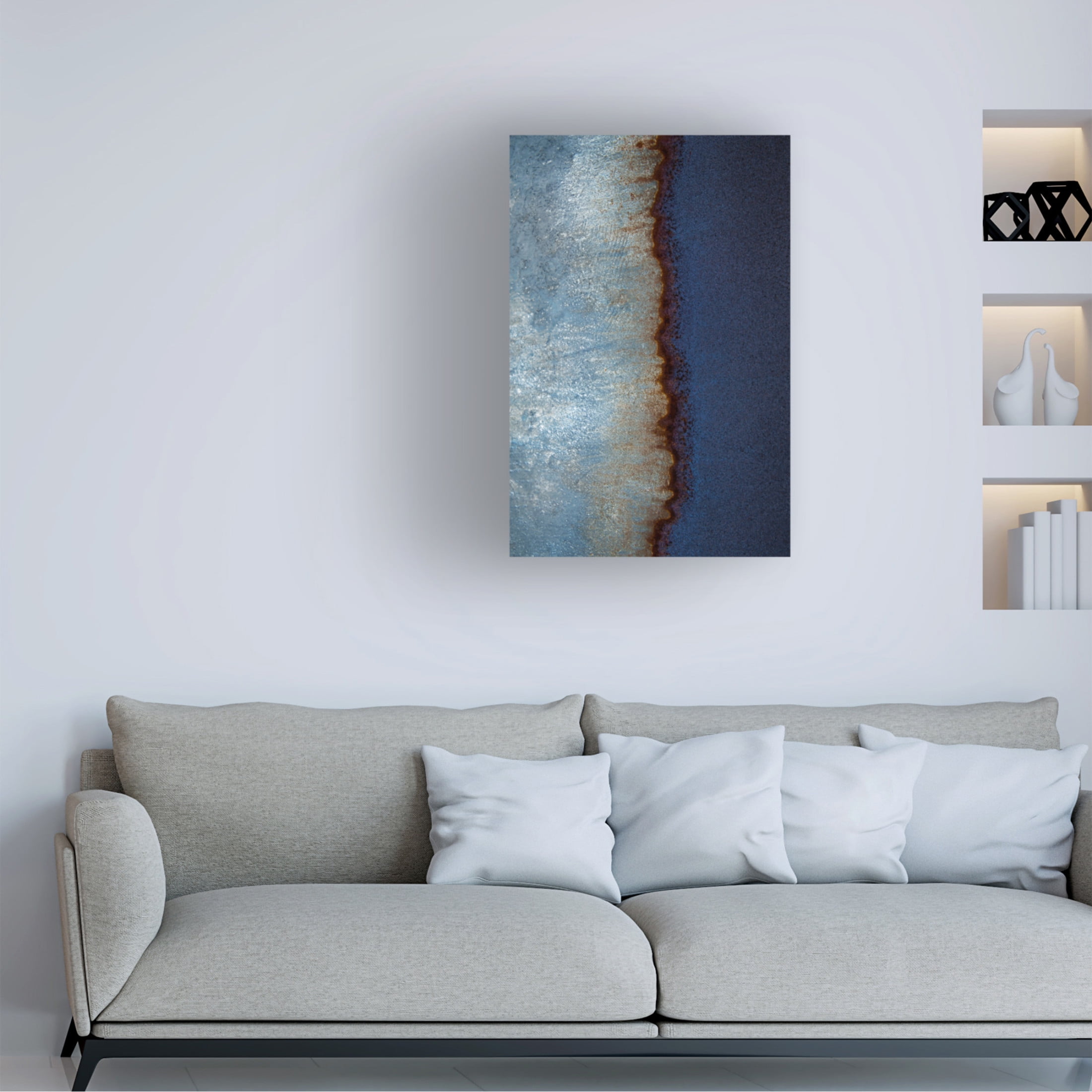 Trademark Fine Art Tim Mossholder Rusty Metal Canvas Wall Art