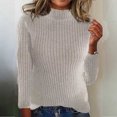 thumbnail image 2 of BeiFu Sweaters for Women Crewneck Long Sleeve Pullover Button Down Top Spring Clothes Womens Spring Sweaters Long Sleeve Shirts, 2 of 3