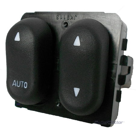 Ford Electric Window Switch - Ford F-150 Master Power Window Switch 1999-2002 (2 Door) (1999 2000 2001 2002) (electric control panel lock button auto driver passenger door)