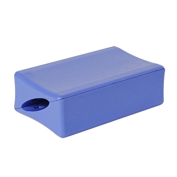 Textured Exercise Support with Visible Side Opening, PU Block for Angled Positioning Across Stretching Routines
