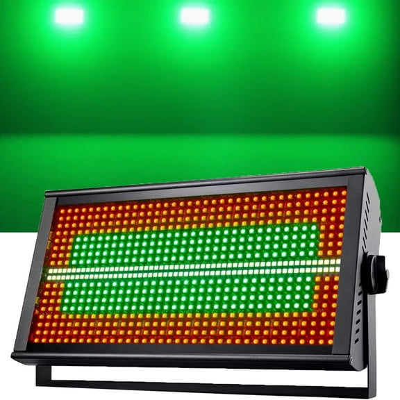 200W LED Strobe Disco Light Wall Wash Flash Effect Light RGB 48 8 Segment Strobe Stage Effect DJ Equipment for Stage Light Party Show