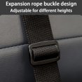 thumbnail image 2 of Colchón para coche extensor para asiento trasero plegable para viaje Camping para SUV (2 pliegues) gris, 2 of 7