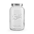 thumbnail image 3 of (2 pack) Ball Decorative Mason Jar with One Piece Stainless Steel Lid, gal. (128oz.), 3 of 8