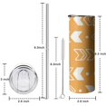 thumbnail image 5 of Cute Lovely Pattern 20 Oz Skinny Tumbler with Lid and Straw - Double Wall Vacuum Coffee- Birthday Gifts for Mom Sister Friends Women, 5 of 7