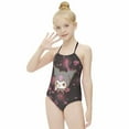thumbnail image 4 of Kuromi And My Melody Girls One Piece Swimsuits Hawaiian Summer Swimwear Beach Bathing Suit Outfits, 4 of 7