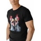 thumbnail image 1 of T-Shirts for Men, Cock Funny Crew Neck Cotton T-Shirt Men's Short Sleeve Watercolor Animal, 1 of 8
