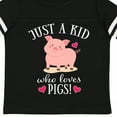 thumbnail image 4 of Inktastic Just a Kid Who Loves Pigs Boys or Girls Toddler T-Shirt, 4 of 5