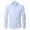 Sky Blue, variant on Dagugfen Work Shirts for Men Dress Shirts Button up Long Sleeve Slim Business Casual Formal Shirts Suit
