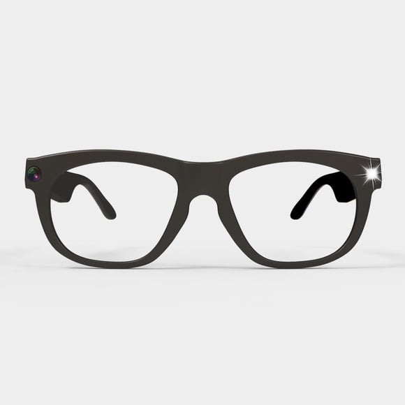 AI Smart Glasses Chat GPT Integrado, Cámara de 8MP, Traducción Aai 26 Idiomas, Asistente y Control por Voz, WiFi 2,4g, Gafas Inteligentes Bluetooth 5.4, Memoria Integrada de 16GB
