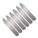 thumbnail image 4 of Paquete de 6 fundas de metal antideslizantes, únicas, antiarrugas, con bordes suaves y exquisitas para mujer. 635 mm x 10 mm x 08 mm, 4 of 9