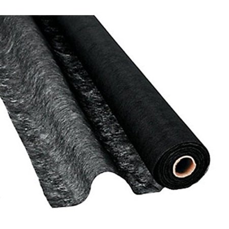 100 Ft X 3 Ft Black Gossamer Roll Wedding Aisle Runner Draping Party