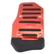 thumbnail image 3 of Cubierta antideslizante de aleación para pedal de freno, cubierta de almohadilla de acelerador para vehículos automáticos AT Car (rojo), 3 of 5