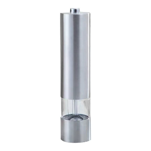 XKHAZA Electric Pepper Grinder, Salt Grinder, Automatic Pepper Mill, One-hand Button Control, Adjustable Coarseness, Peppercorn Grinder Refillable