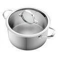 thumbnail image 2 of Cooks Standard Dutch Oven Casserole with Glass Lid, 6-Quart Classic Stainless Steel Stockpot, Silver, 2 of 7