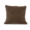 Canopy Textured Chenille Pillow, Clay Beige