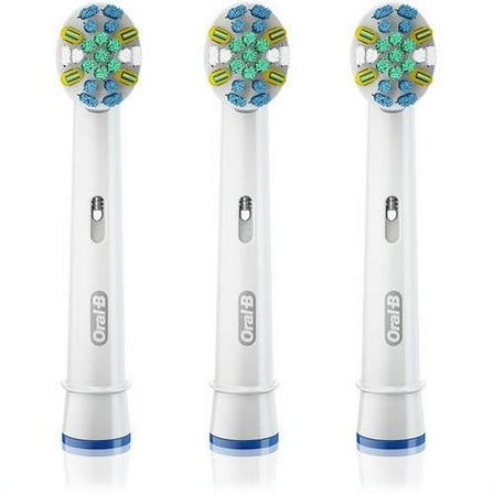 Oral-B Floss Action Replacement Brush Heads 3 ct Carded Pack