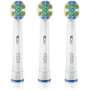 Oral-B Floss Action Replacement Brush Heads 3 ct Carded Pack