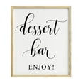thumbnail image 1 of Dessert Bar, Enjoy! Wedding Party Sign Dcor Signage- Frame Not Included, 1 of 1