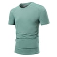 thumbnail image 4 of Hilenly Mens Big and Tall Workout Shirts Quick Dry Athletic Running T-Shirts Short Sleeve Moisture Wicking Gym Shirt, 4 of 10