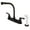 Oil Rubbed Bronze, variant on Kingston Brass KB751 Magellan 8-Inch Centerset Kitchen Faucet, Polished Chrome